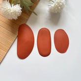 3-Piece Flexible Silicone Rib Set – Pottery & Clay Shaping Tools